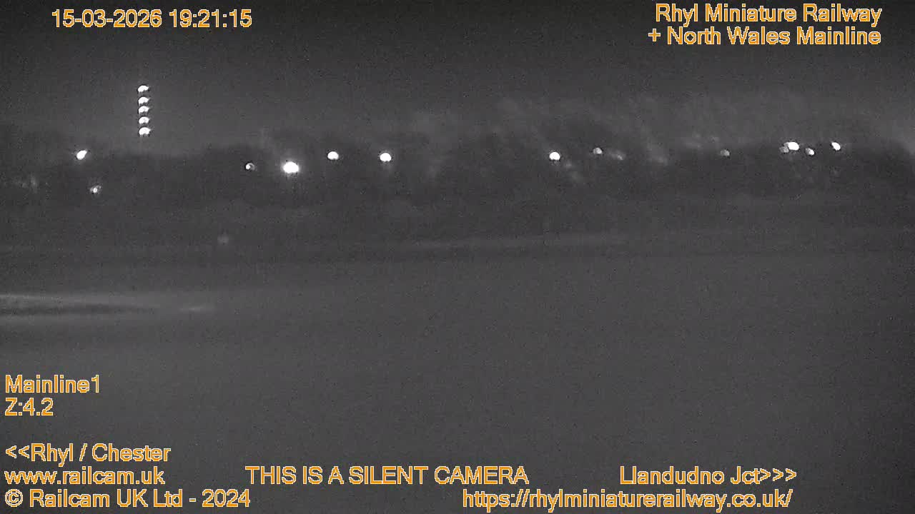 Rhyl, Marine Lake & Rhyl Miniature Railway Live Cam - Denbighshire, Clwyd, Wales, United Kingdom