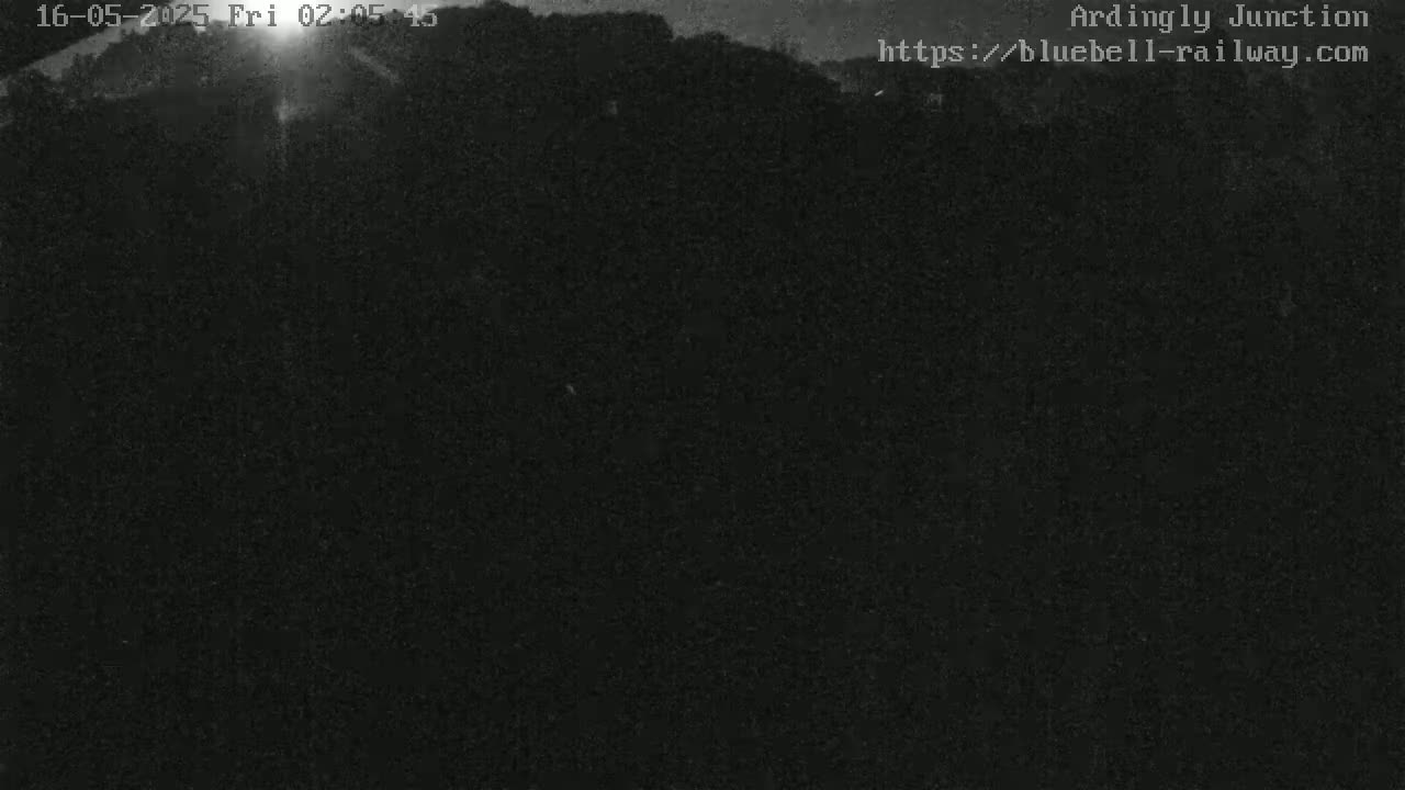 Sheffield Green, Bluebell Railway, Sheffield Park Station Ardingly Junction Live Cam - Uckfield, Wealden, East Sussex, South East, England, United Kingdom