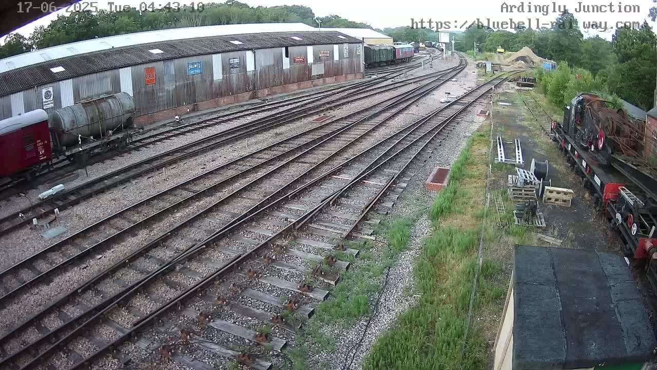 Sheffield Green, Bluebell Railway, Sheffield Park Station Ardingly Junction Live Cam - Uckfield, Wealden, East Sussex, South East, England, United Kingdom