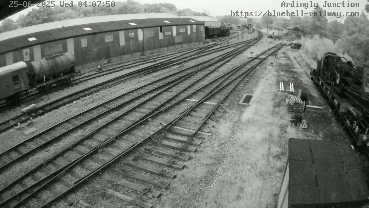 Sheffield Green, Bluebell Railway, Sheffield Park Station Ardingly Junction Live Cam - Uckfield, Wealden, East Sussex, South East, England, United Kingdom