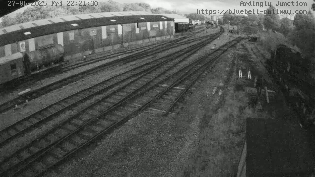Sheffield Green, Bluebell Railway, Sheffield Park Station Ardingly Junction Live Cam - Uckfield, Wealden, East Sussex, South East, England, United Kingdom