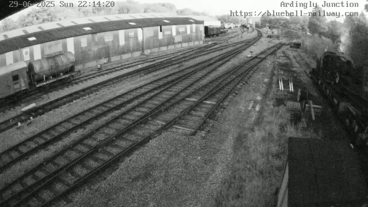 Sheffield Green, Bluebell Railway, Sheffield Park Station Ardingly Junction Live Cam - Uckfield, Wealden, East Sussex, South East, England, United Kingdom
