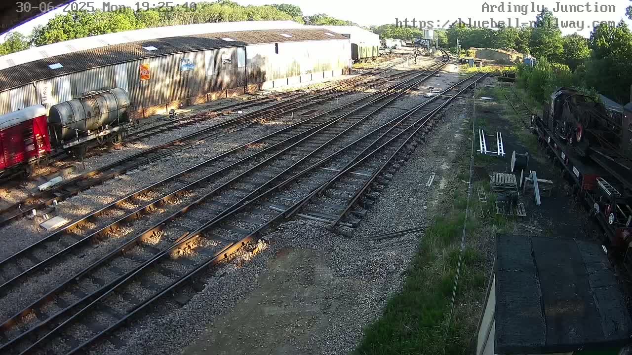 Sheffield Green, Bluebell Railway, Sheffield Park Station Ardingly Junction Live Cam - Uckfield, Wealden, East Sussex, South East, England, United Kingdom