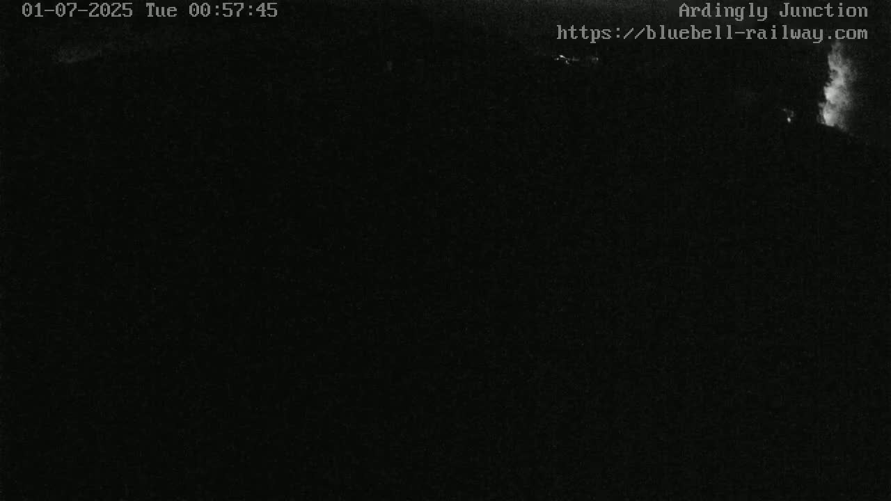 Sheffield Green, Bluebell Railway, Sheffield Park Station Ardingly Junction Live Cam - Uckfield, Wealden, East Sussex, South East, England, United Kingdom