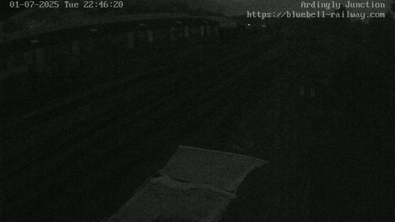 Sheffield Green, Bluebell Railway, Sheffield Park Station Ardingly Junction Live Cam - Uckfield, Wealden, East Sussex, South East, England, United Kingdom