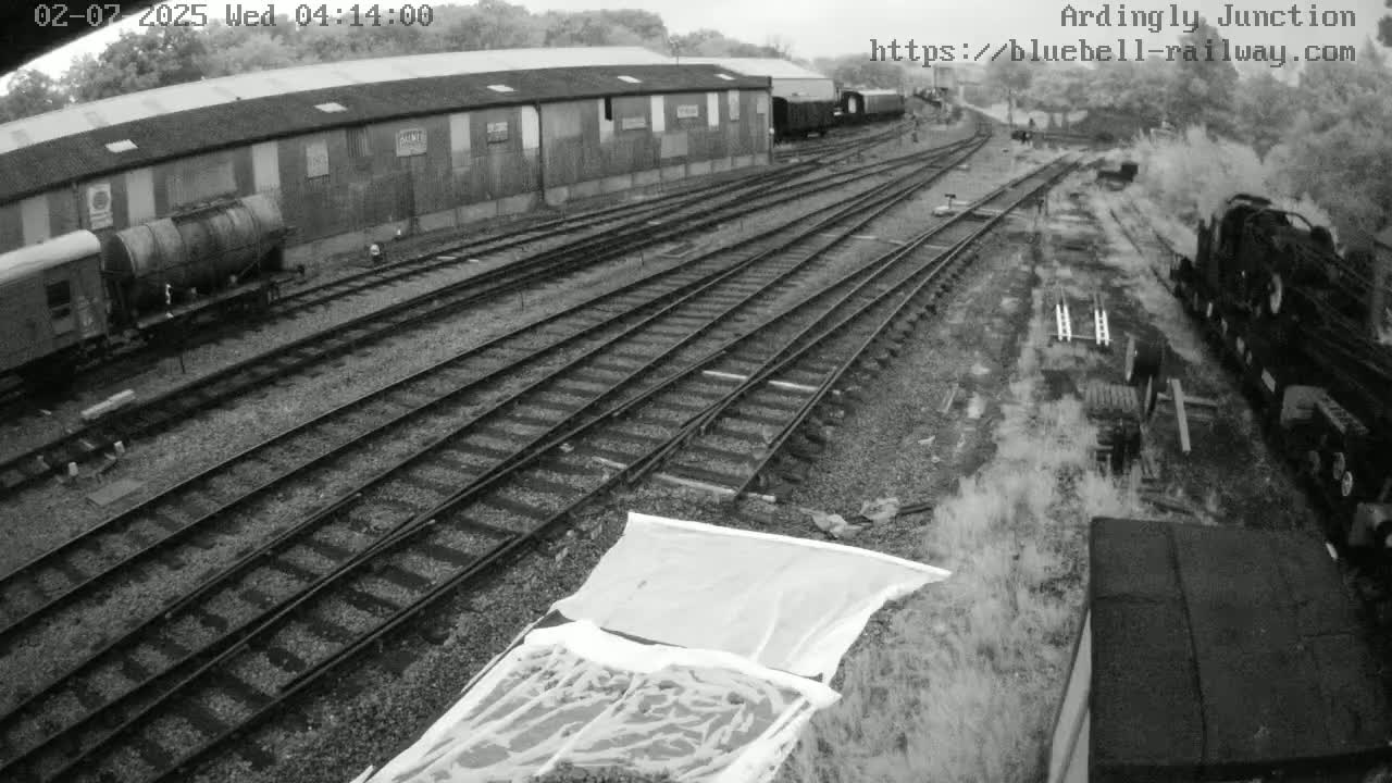 Sheffield Green, Bluebell Railway, Sheffield Park Station Ardingly Junction Live Cam - Uckfield, Wealden, East Sussex, South East, England, United Kingdom