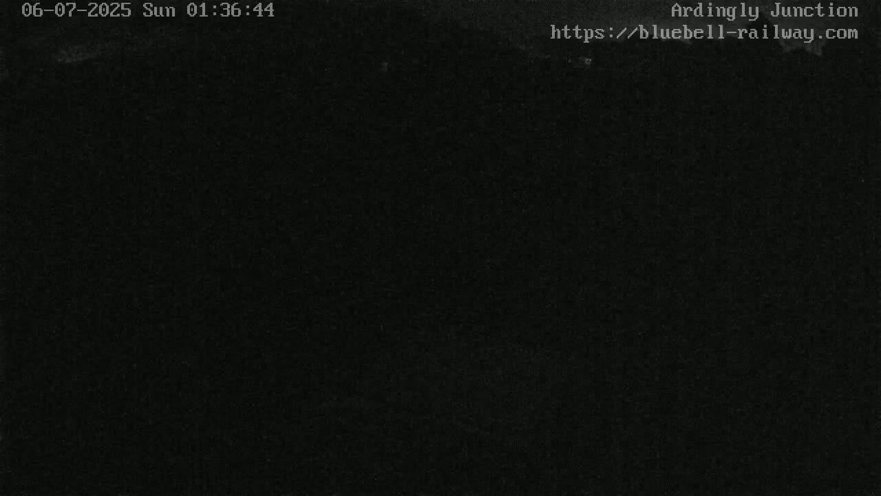 Sheffield Green, Bluebell Railway, Sheffield Park Station Ardingly Junction Live Cam - Uckfield, Wealden, East Sussex, South East, England, United Kingdom