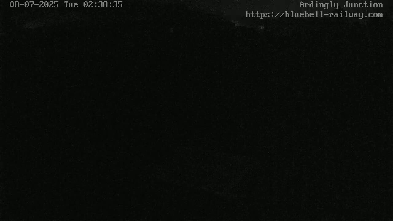 Sheffield Green, Bluebell Railway, Sheffield Park Station Ardingly Junction Live Cam - Uckfield, Wealden, East Sussex, South East, England, United Kingdom