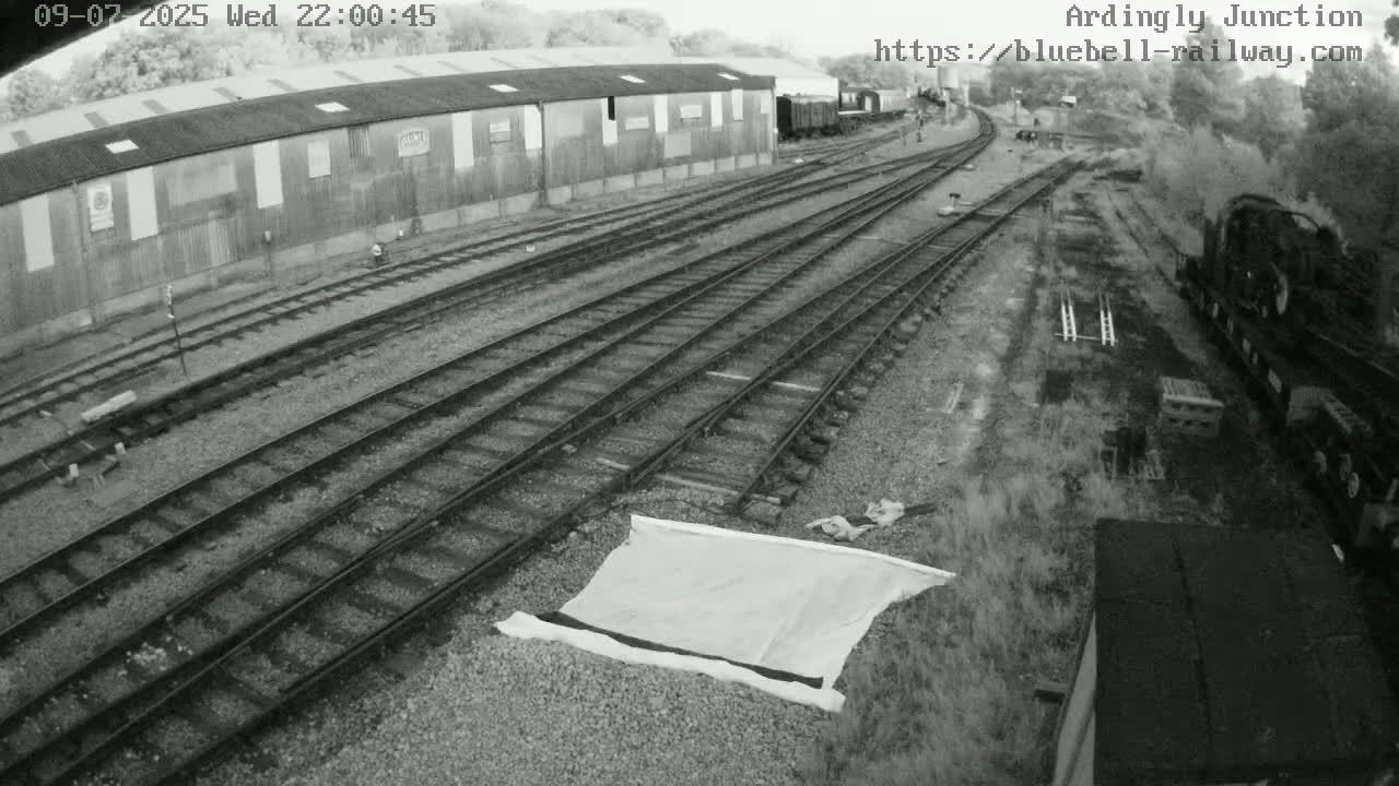 Sheffield Green, Bluebell Railway, Sheffield Park Station Ardingly Junction Live Cam - Uckfield, Wealden, East Sussex, South East, England, United Kingdom