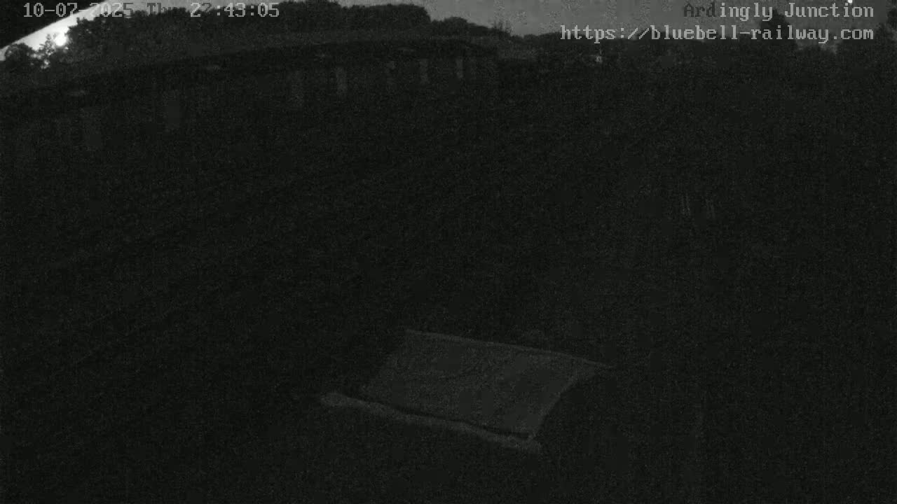 Sheffield Green, Bluebell Railway, Sheffield Park Station Ardingly Junction Live Cam - Uckfield, Wealden, East Sussex, South East, England, United Kingdom