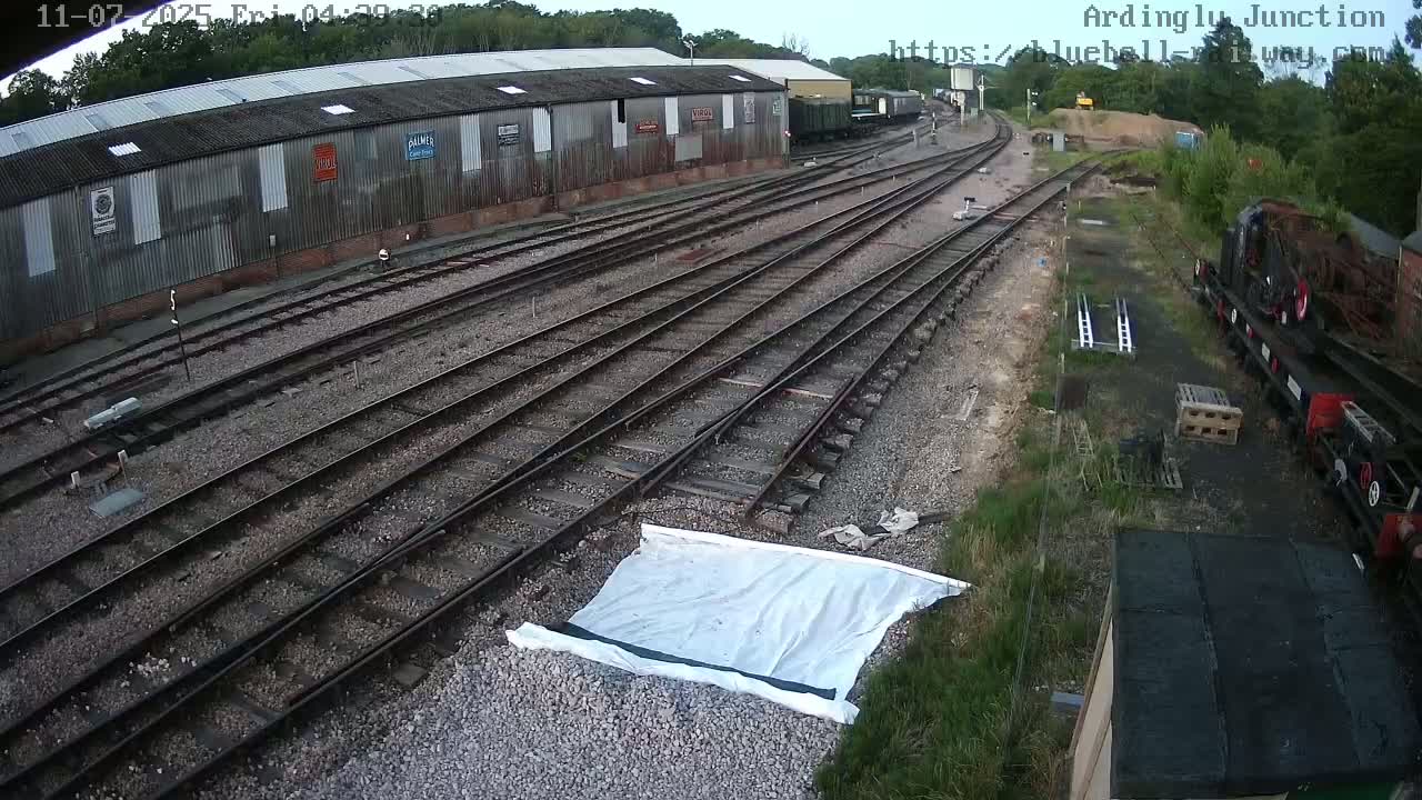 Sheffield Green, Bluebell Railway, Sheffield Park Station Ardingly Junction Live Cam - Uckfield, Wealden, East Sussex, South East, England, United Kingdom