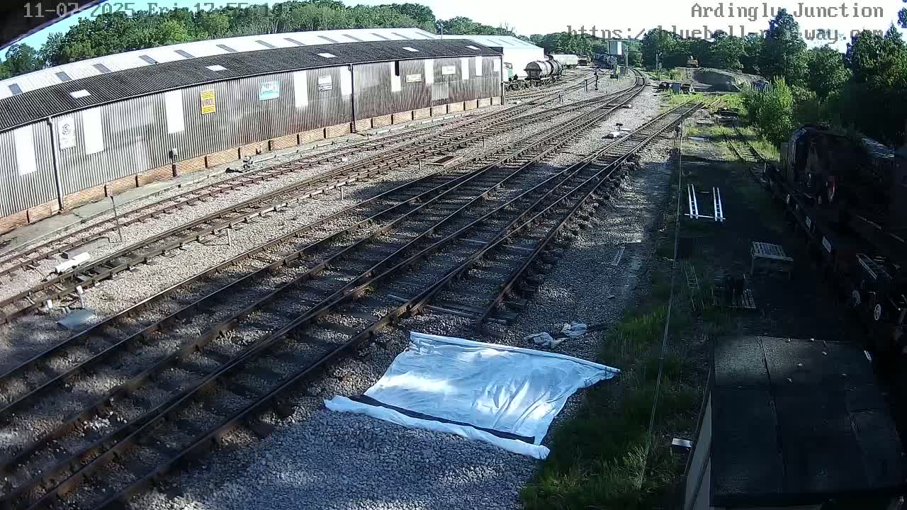 Sheffield Green, Bluebell Railway, Sheffield Park Station Ardingly Junction Live Cam - Uckfield, Wealden, East Sussex, South East, England, United Kingdom