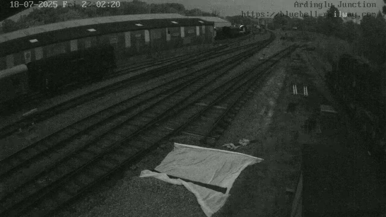 Sheffield Green, Bluebell Railway, Sheffield Park Station Ardingly Junction Live Cam - Uckfield, Wealden, East Sussex, South East, England, United Kingdom