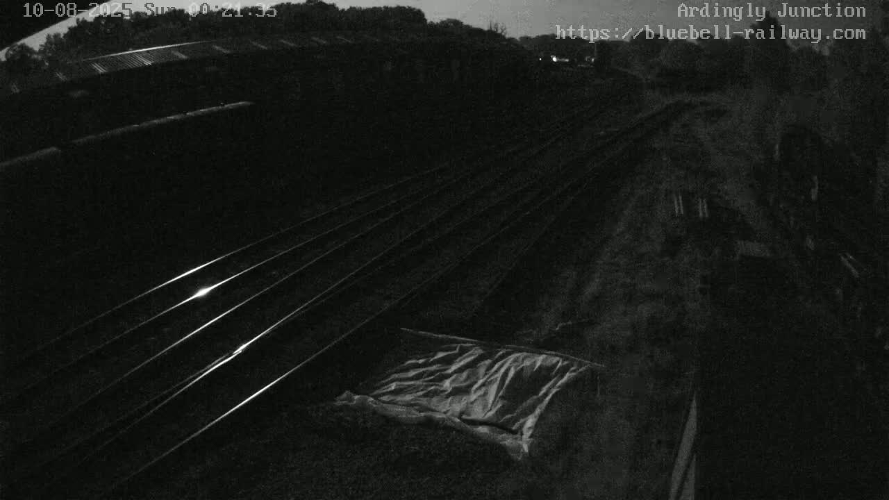 Sheffield Green, Bluebell Railway, Sheffield Park Station Ardingly Junction Live Cam - Uckfield, Wealden, East Sussex, South East, England, United Kingdom