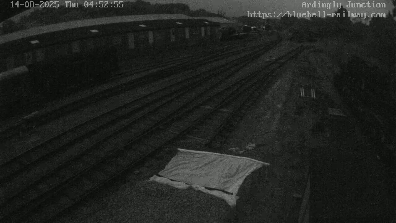 Sheffield Green, Bluebell Railway, Sheffield Park Station Ardingly Junction Live Cam - Uckfield, Wealden, East Sussex, South East, England, United Kingdom