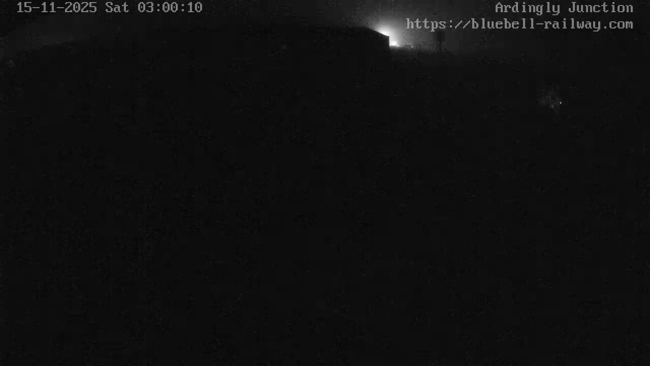 Sheffield Green, Bluebell Railway, Sheffield Park Station Ardingly Junction Live Cam - Uckfield, Wealden, East Sussex, South East, England, United Kingdom