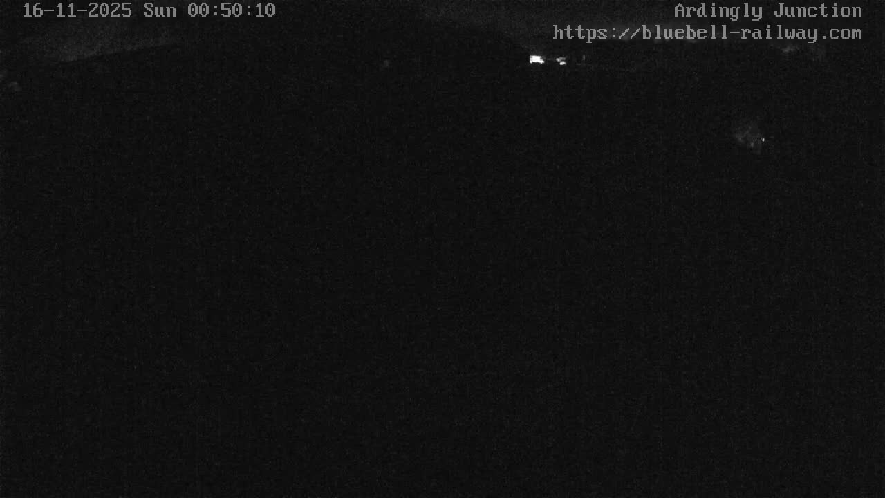 Sheffield Green, Bluebell Railway, Sheffield Park Station Ardingly Junction Live Cam - Uckfield, Wealden, East Sussex, South East, England, United Kingdom