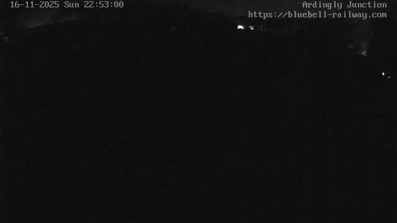 Sheffield Green, Bluebell Railway, Sheffield Park Station Ardingly Junction Live Cam - Uckfield, Wealden, East Sussex, South East, England, United Kingdom