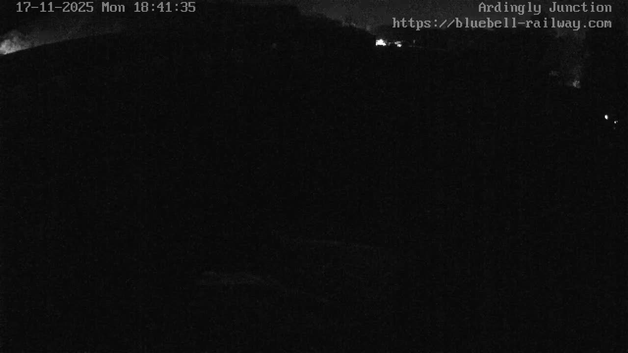 Sheffield Green, Bluebell Railway, Sheffield Park Station Ardingly Junction Live Cam - Uckfield, Wealden, East Sussex, South East, England, United Kingdom