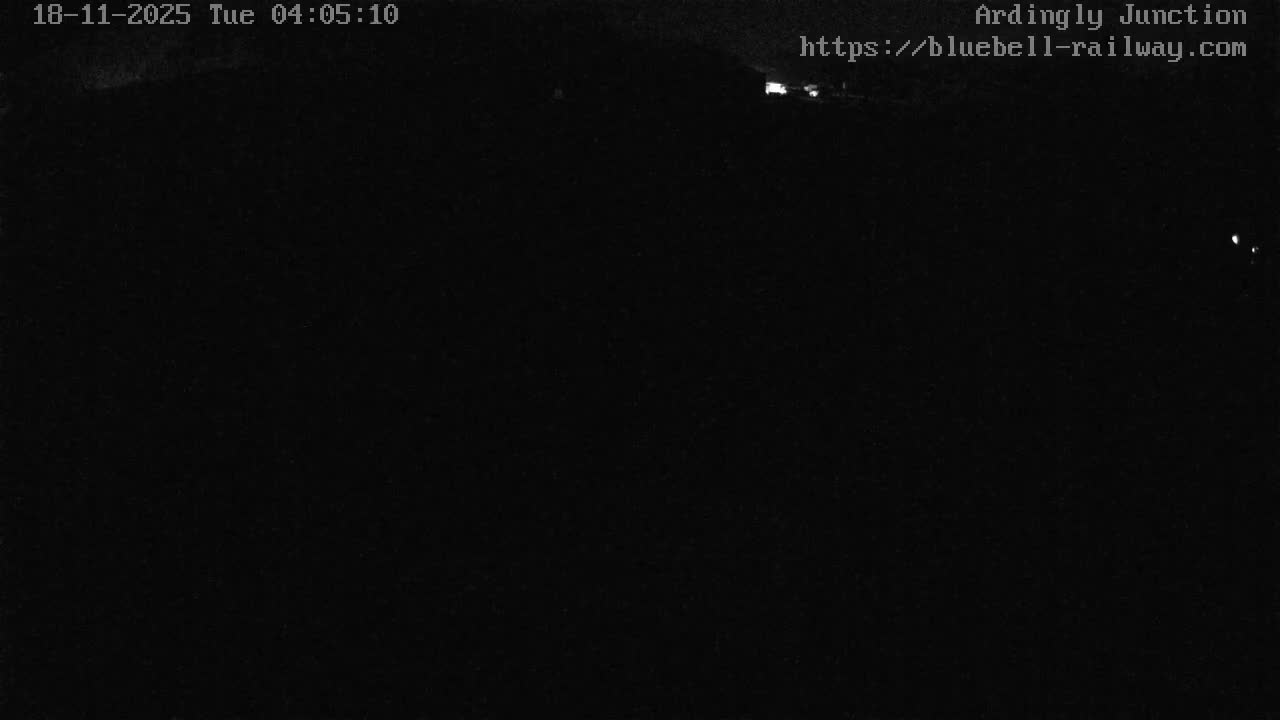 Sheffield Green, Bluebell Railway, Sheffield Park Station Ardingly Junction Live Cam - Uckfield, Wealden, East Sussex, South East, England, United Kingdom