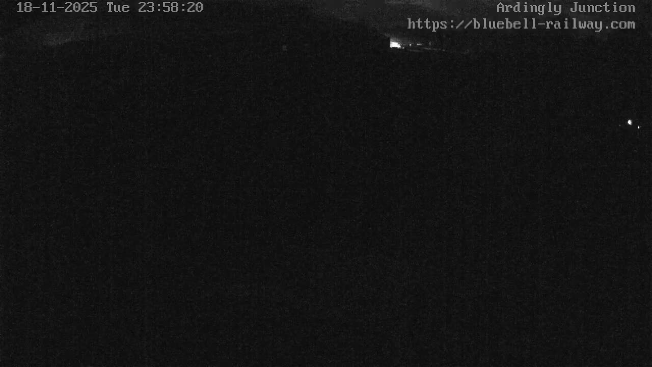 Sheffield Green, Bluebell Railway, Sheffield Park Station Ardingly Junction Live Cam - Uckfield, Wealden, East Sussex, South East, England, United Kingdom