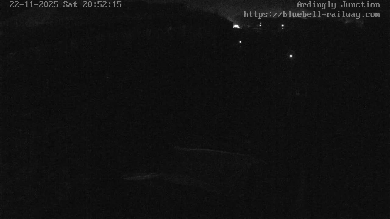 Sheffield Green, Bluebell Railway, Sheffield Park Station Ardingly Junction Live Cam - Uckfield, Wealden, East Sussex, South East, England, United Kingdom