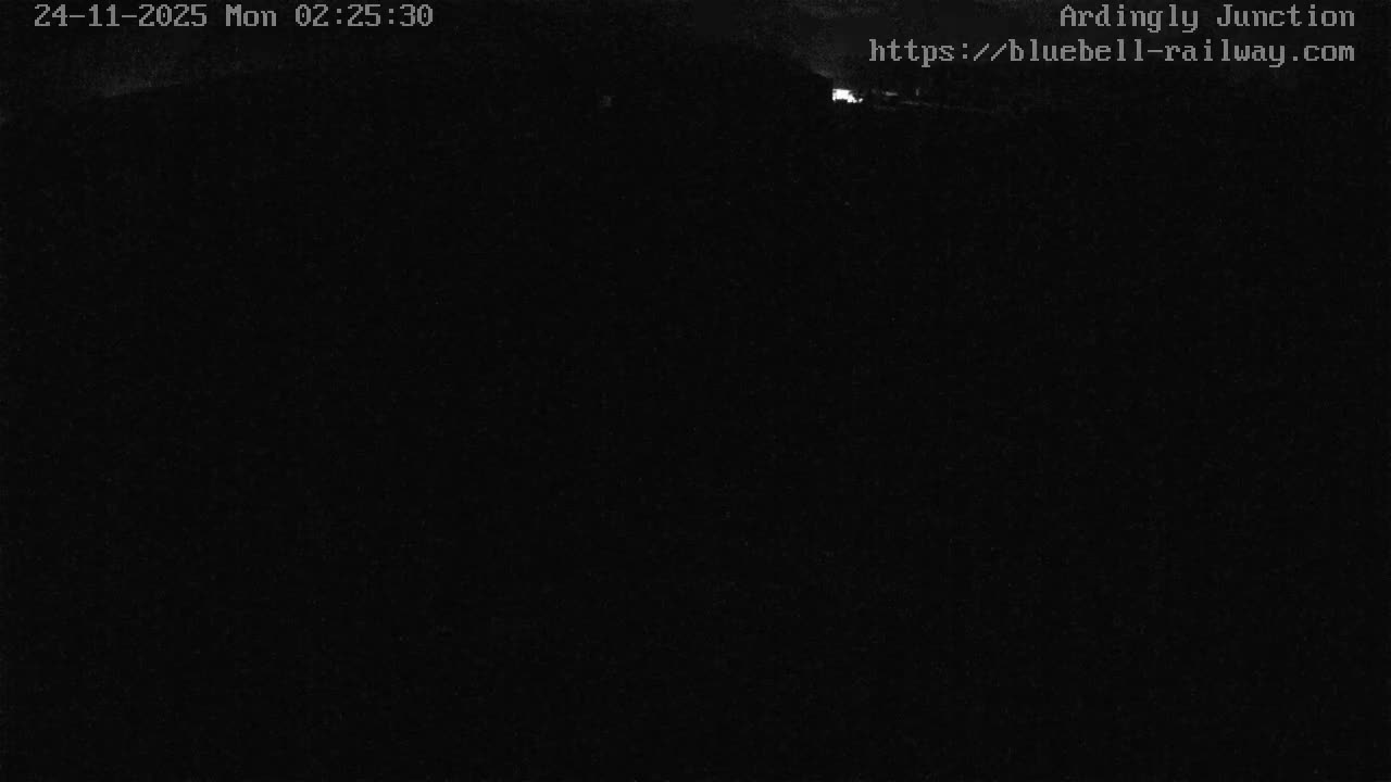 Sheffield Green, Bluebell Railway, Sheffield Park Station Ardingly Junction Live Cam - Uckfield, Wealden, East Sussex, South East, England, United Kingdom