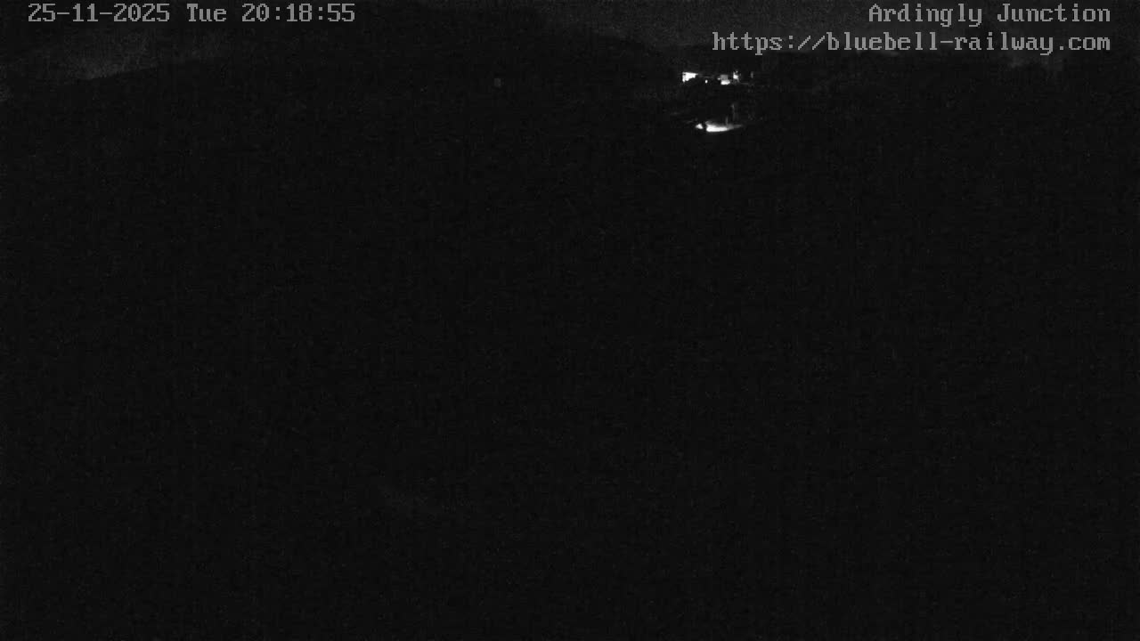 Sheffield Green, Bluebell Railway, Sheffield Park Station Ardingly Junction Live Cam - Uckfield, Wealden, East Sussex, South East, England, United Kingdom