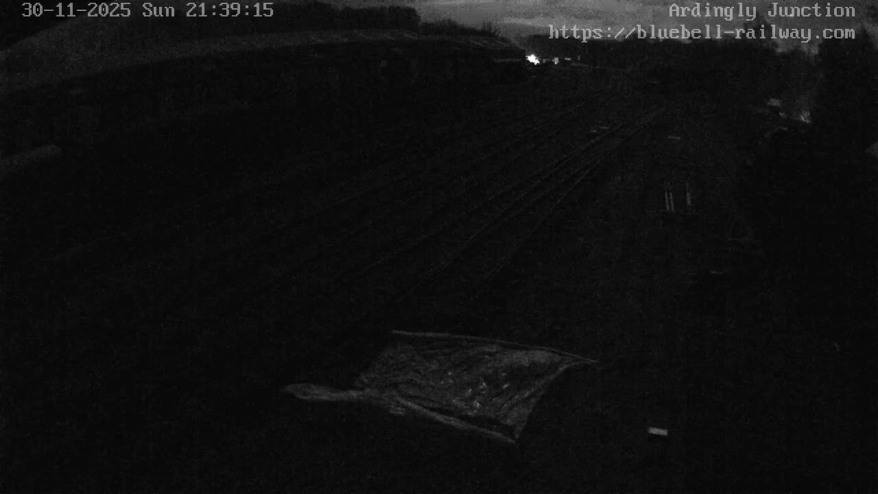 Sheffield Green, Bluebell Railway, Sheffield Park Station Ardingly Junction Live Cam - Uckfield, Wealden, East Sussex, South East, England, United Kingdom