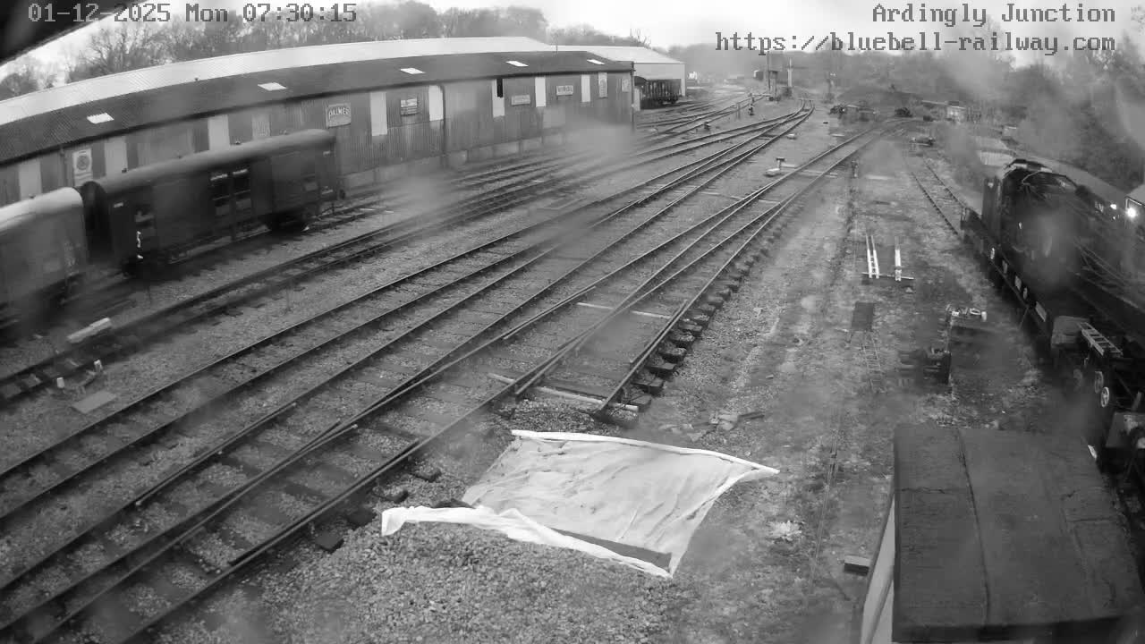Sheffield Green, Bluebell Railway, Sheffield Park Station Ardingly Junction Live Cam - Uckfield, Wealden, East Sussex, South East, England, United Kingdom