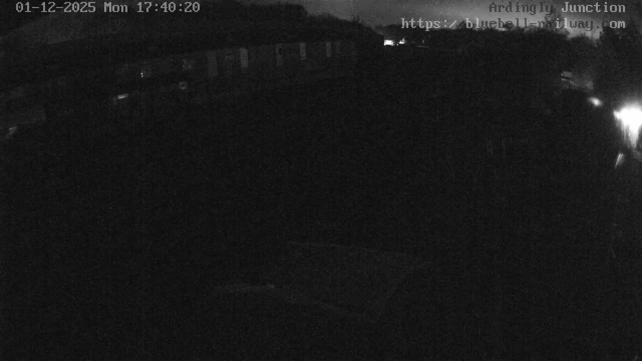 Sheffield Green, Bluebell Railway, Sheffield Park Station Ardingly Junction Live Cam - Uckfield, Wealden, East Sussex, South East, England, United Kingdom