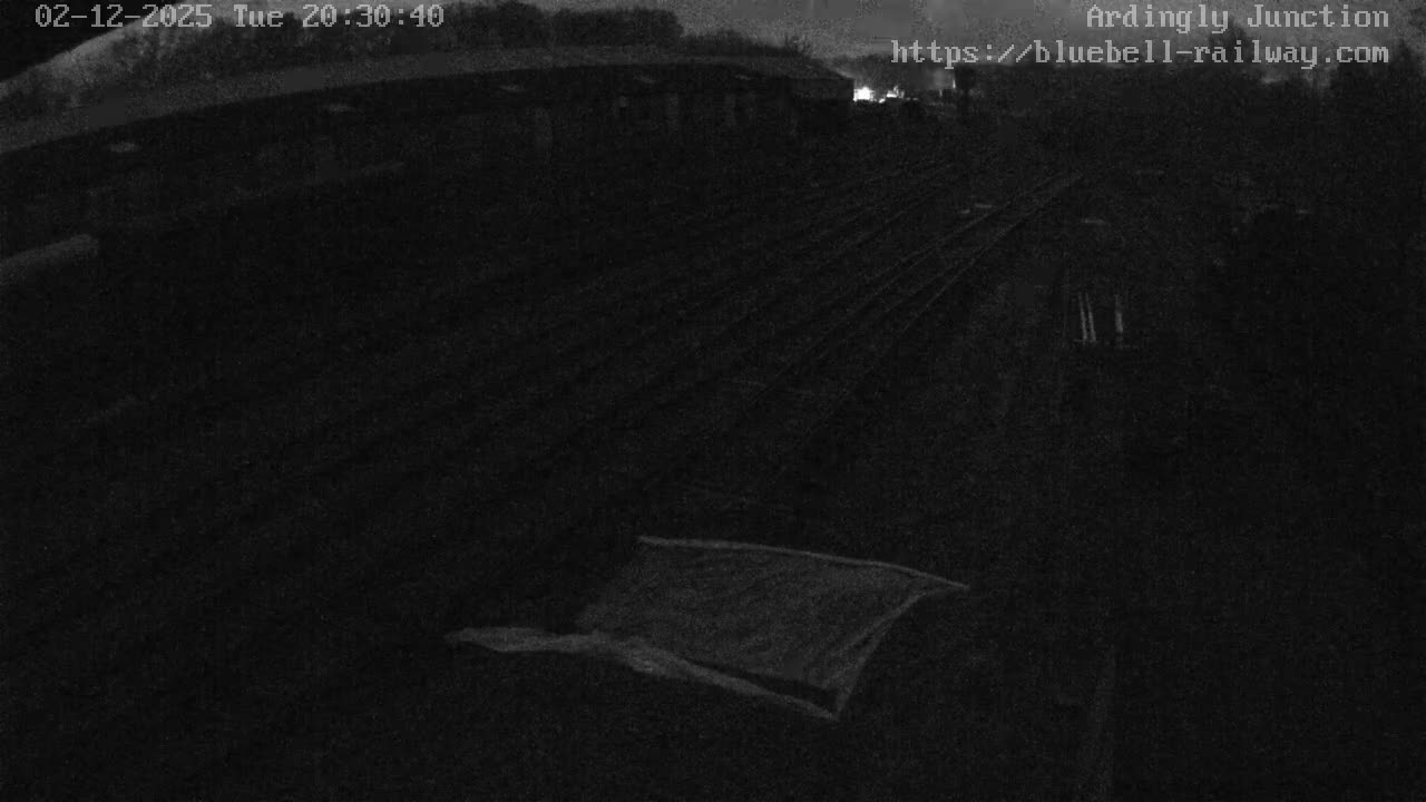 Sheffield Green, Bluebell Railway, Sheffield Park Station Ardingly Junction Live Cam - Uckfield, Wealden, East Sussex, South East, England, United Kingdom