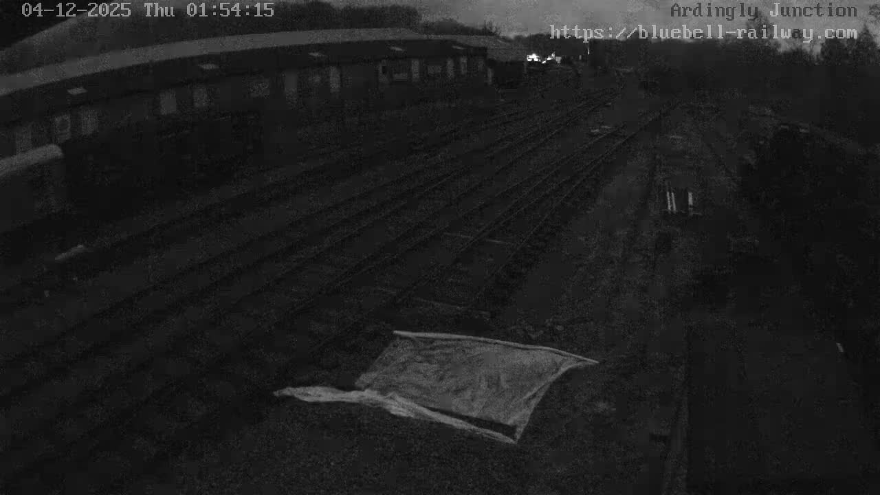 Sheffield Green, Bluebell Railway, Sheffield Park Station Ardingly Junction Live Cam - Uckfield, Wealden, East Sussex, South East, England, United Kingdom