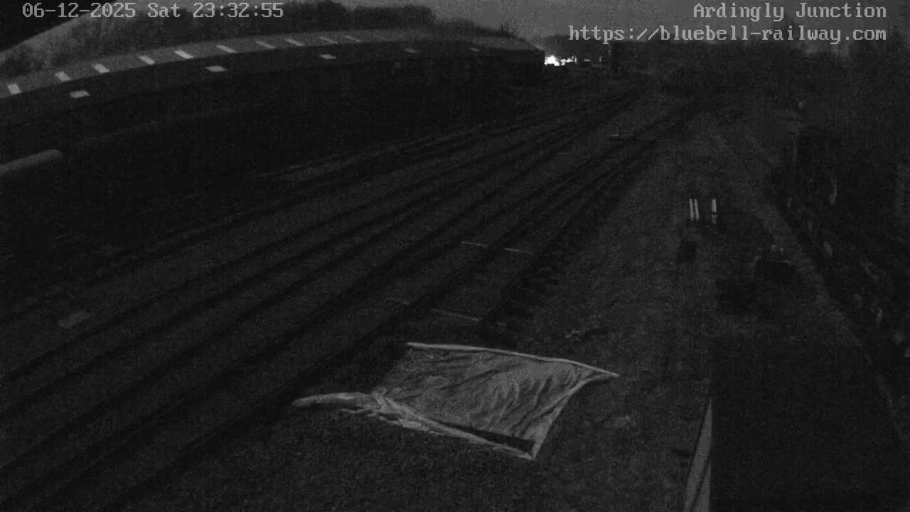 Sheffield Green, Bluebell Railway, Sheffield Park Station Ardingly Junction Live Cam - Uckfield, Wealden, East Sussex, South East, England, United Kingdom