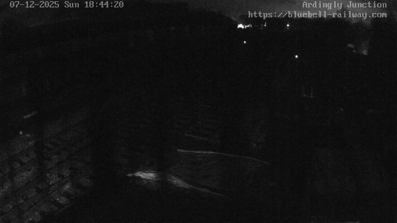 Sheffield Green, Bluebell Railway, Sheffield Park Station Ardingly Junction Live Cam - Uckfield, Wealden, East Sussex, South East, England, United Kingdom