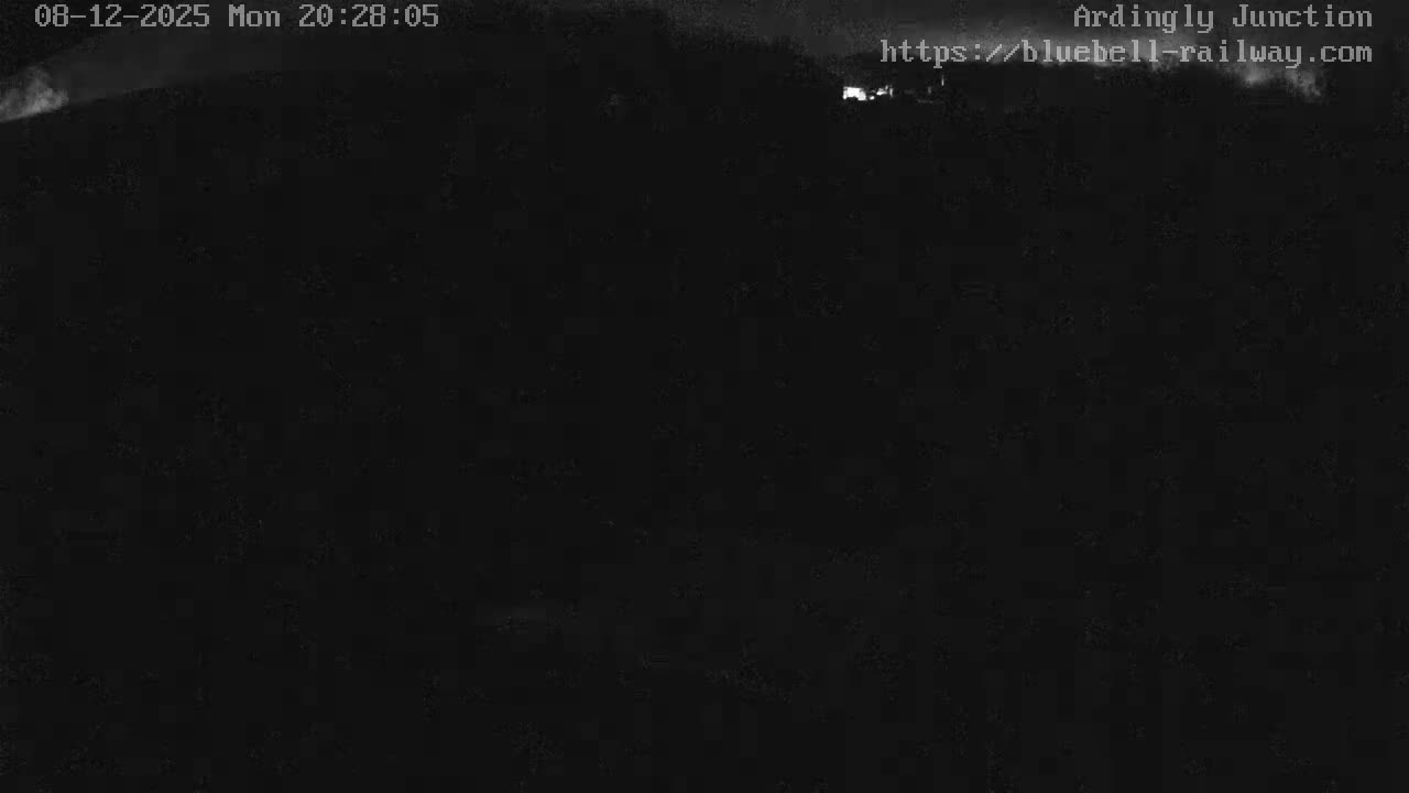 Sheffield Green, Bluebell Railway, Sheffield Park Station Ardingly Junction Live Cam - Uckfield, Wealden, East Sussex, South East, England, United Kingdom