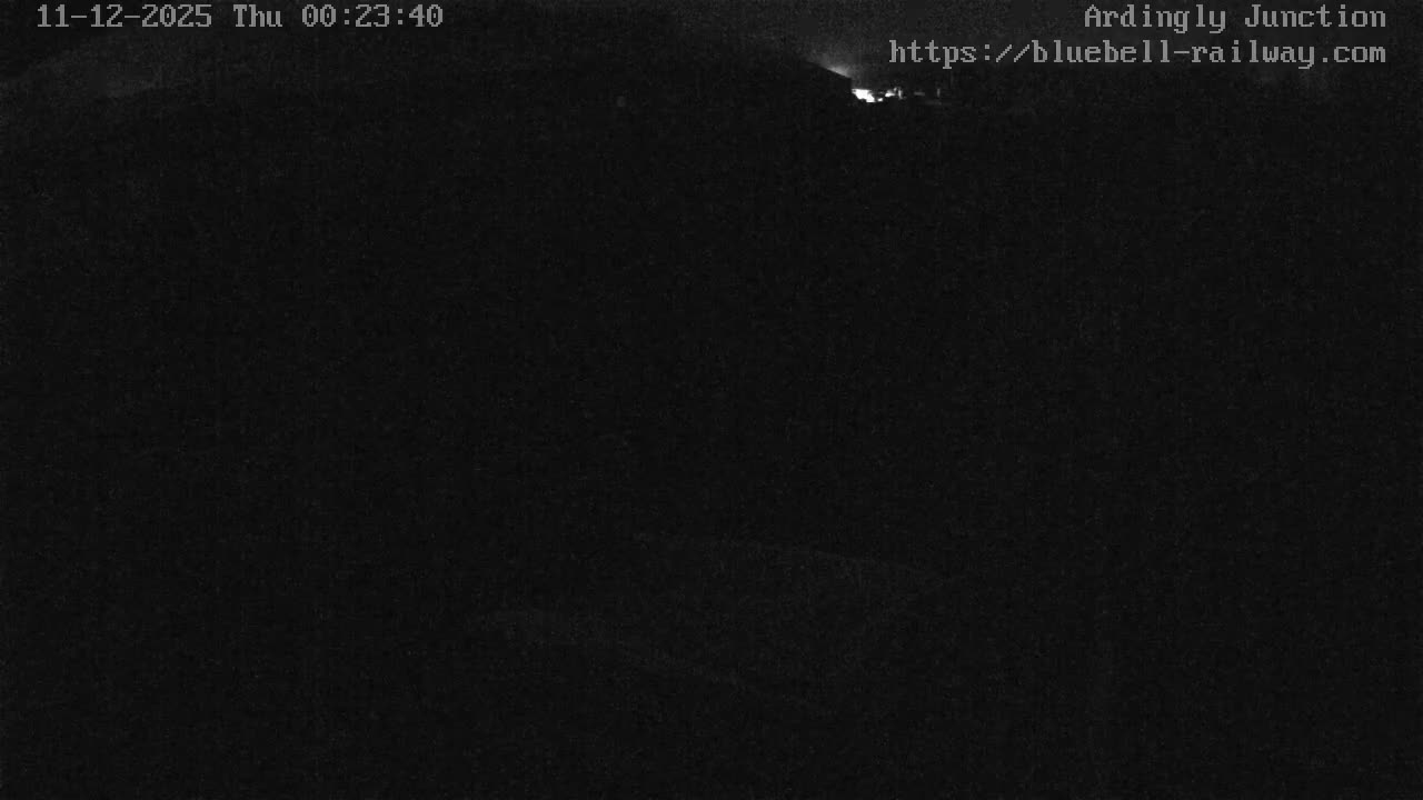 Sheffield Green, Bluebell Railway, Sheffield Park Station Ardingly Junction Live Cam - Uckfield, Wealden, East Sussex, South East, England, United Kingdom