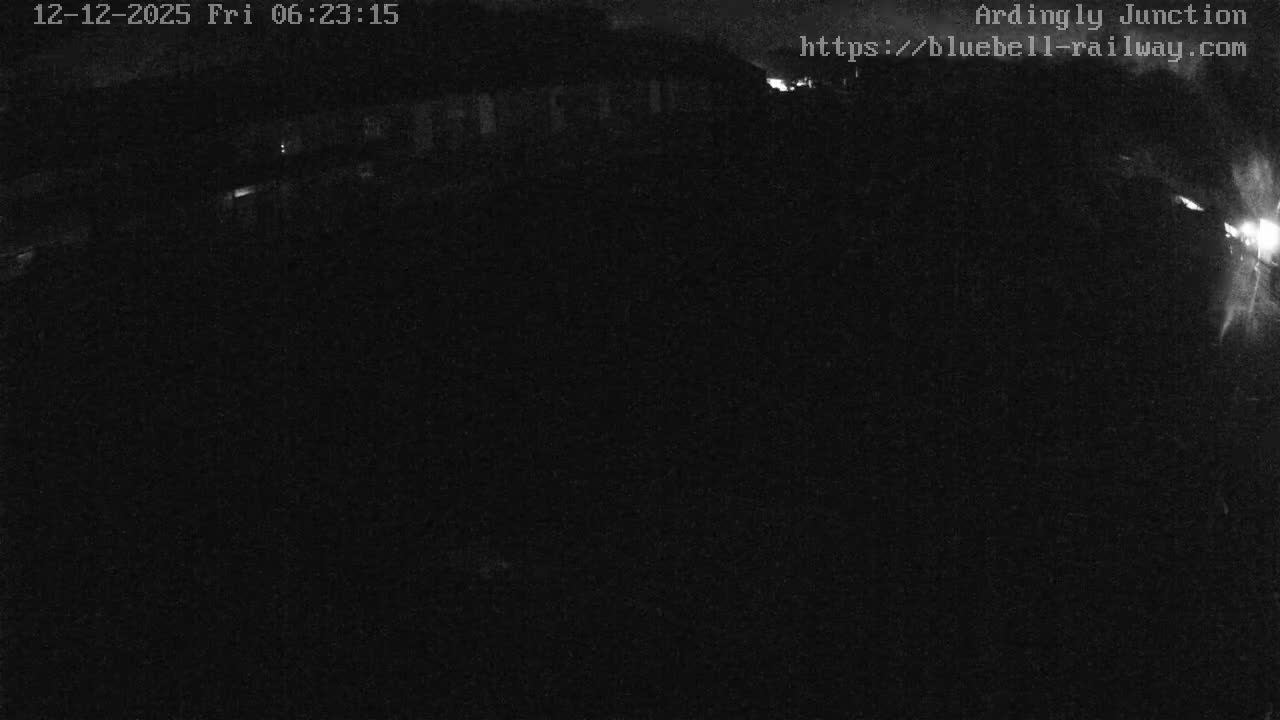 Sheffield Green, Bluebell Railway, Sheffield Park Station Ardingly Junction Live Cam - Uckfield, Wealden, East Sussex, South East, England, United Kingdom