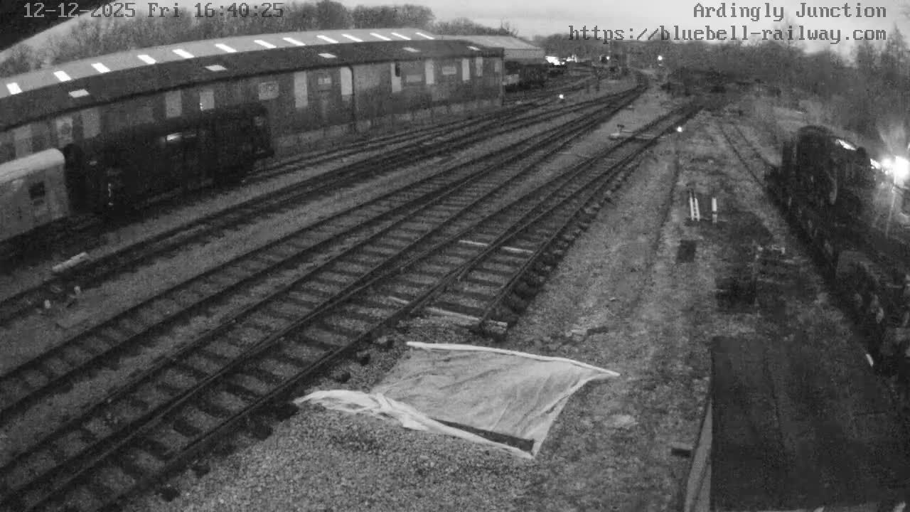 Sheffield Green, Bluebell Railway, Sheffield Park Station Ardingly Junction Live Cam - Uckfield, Wealden, East Sussex, South East, England, United Kingdom