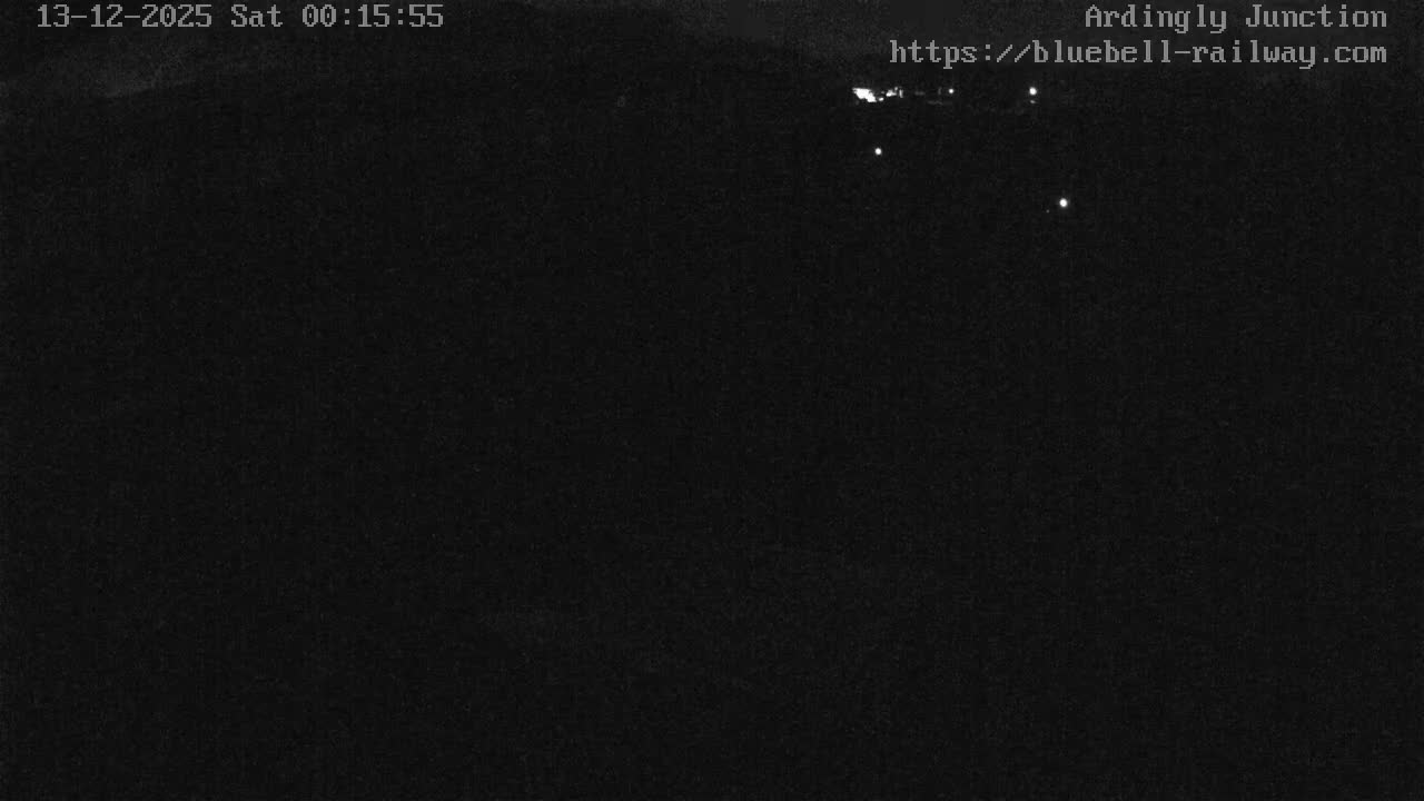 Sheffield Green, Bluebell Railway, Sheffield Park Station Ardingly Junction Live Cam - Uckfield, Wealden, East Sussex, South East, England, United Kingdom