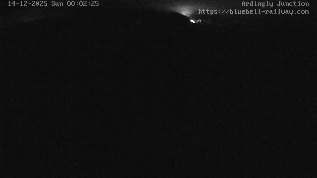 Sheffield Green, Bluebell Railway, Sheffield Park Station Ardingly Junction Live Cam - Uckfield, Wealden, East Sussex, South East, England, United Kingdom