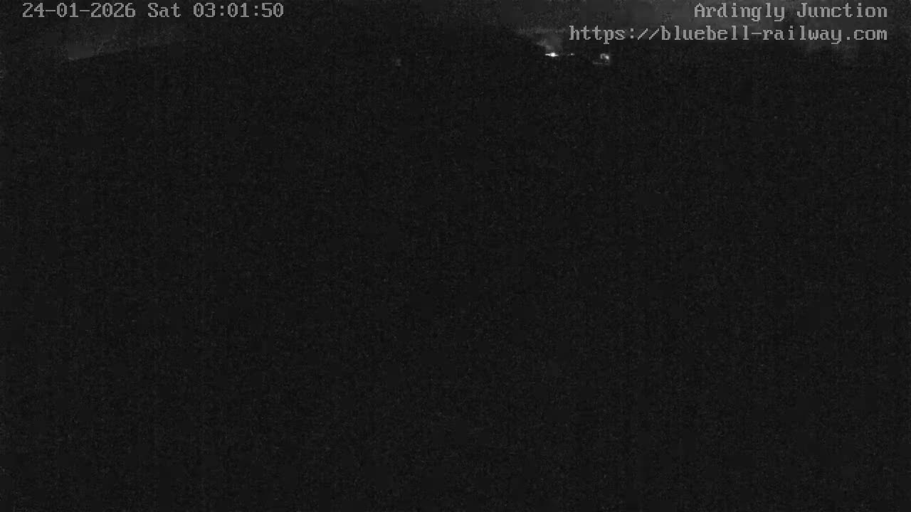 Sheffield Green, Bluebell Railway, Sheffield Park Station Ardingly Junction Live Cam - Uckfield, Wealden, East Sussex, South East, England, United Kingdom
