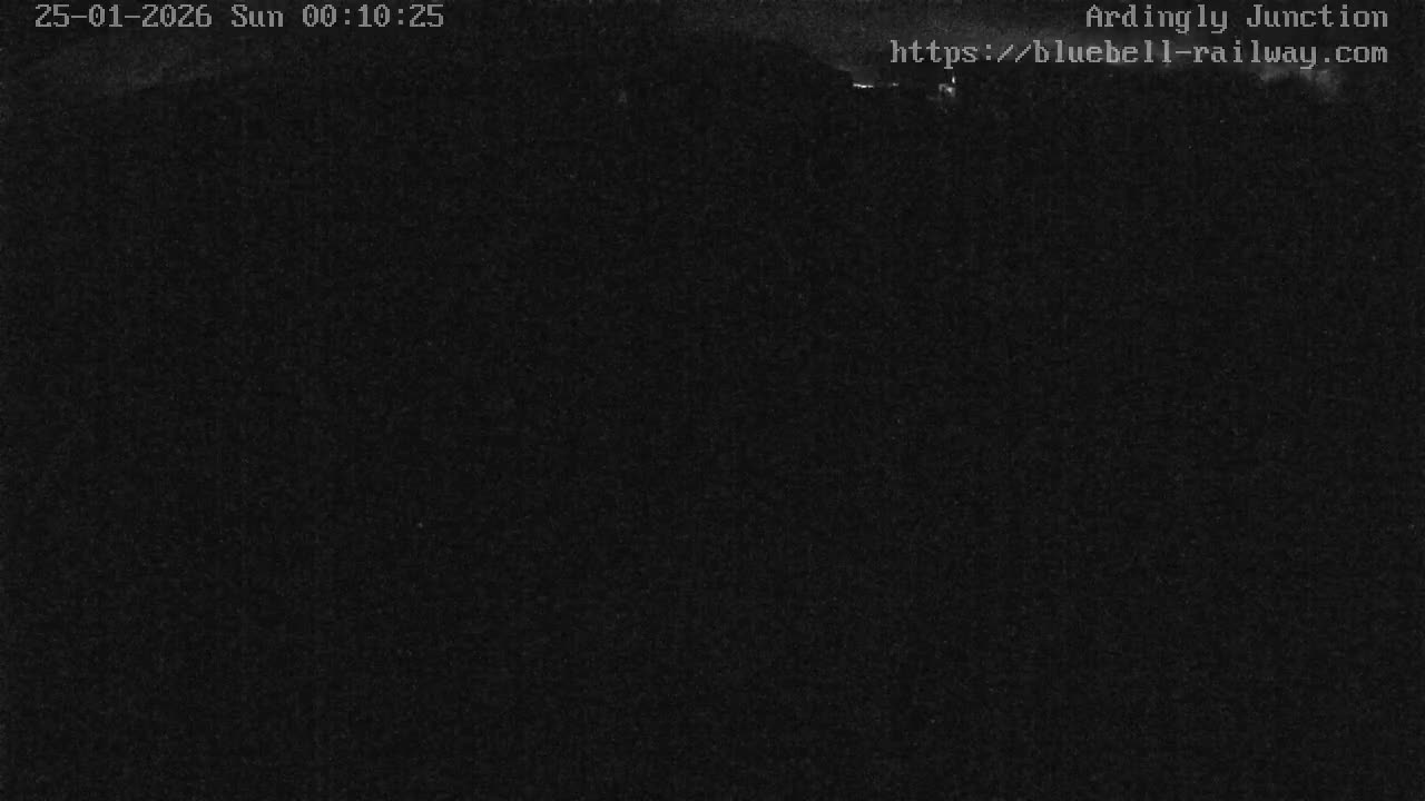 Sheffield Green, Bluebell Railway, Sheffield Park Station Ardingly Junction Live Cam - Uckfield, Wealden, East Sussex, South East, England, United Kingdom