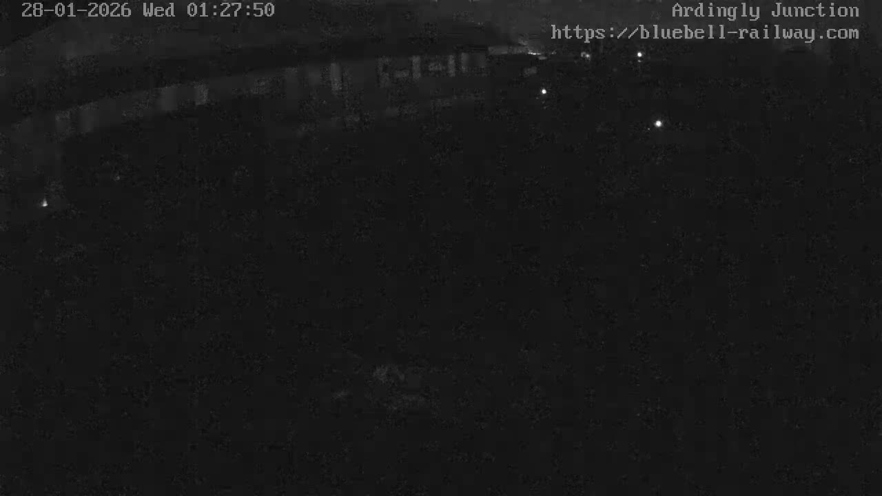 Sheffield Green, Bluebell Railway, Sheffield Park Station Ardingly Junction Live Cam - Uckfield, Wealden, East Sussex, South East, England, United Kingdom