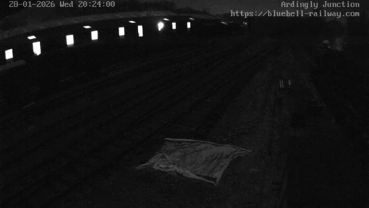 Sheffield Green, Bluebell Railway, Sheffield Park Station Ardingly Junction Live Cam - Uckfield, Wealden, East Sussex, South East, England, United Kingdom