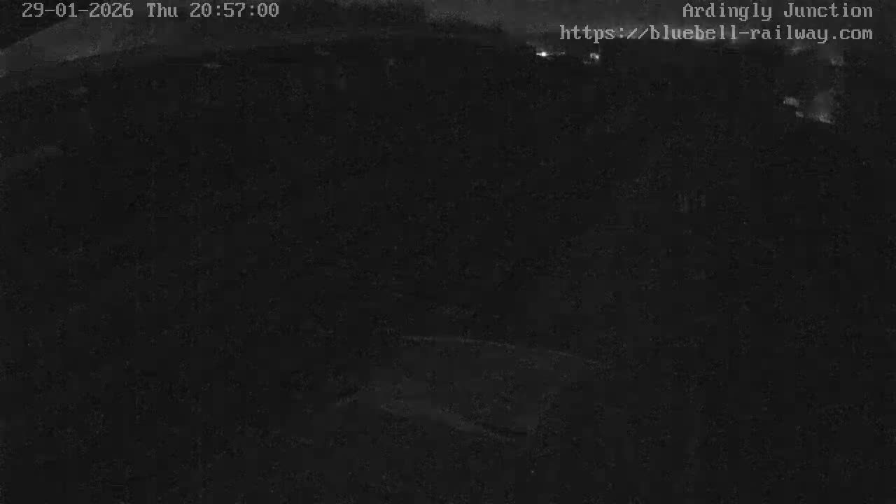 Sheffield Green, Bluebell Railway, Sheffield Park Station Ardingly Junction Live Cam - Uckfield, Wealden, East Sussex, South East, England, United Kingdom