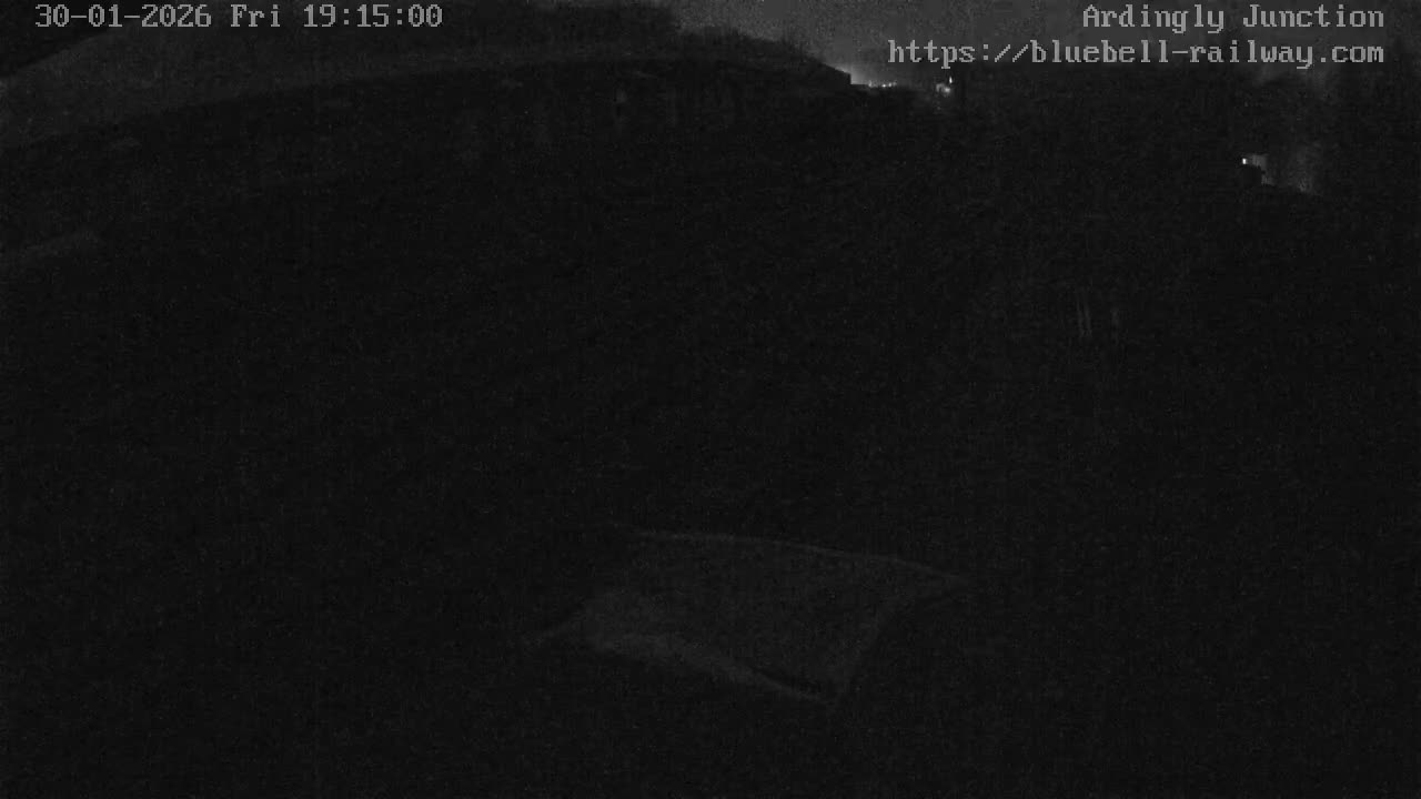 Sheffield Green, Bluebell Railway, Sheffield Park Station Ardingly Junction Live Cam - Uckfield, Wealden, East Sussex, South East, England, United Kingdom