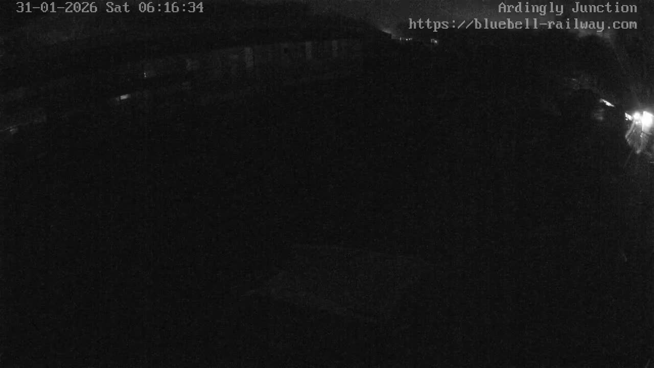 Sheffield Green, Bluebell Railway, Sheffield Park Station Ardingly Junction Live Cam - Uckfield, Wealden, East Sussex, South East, England, United Kingdom