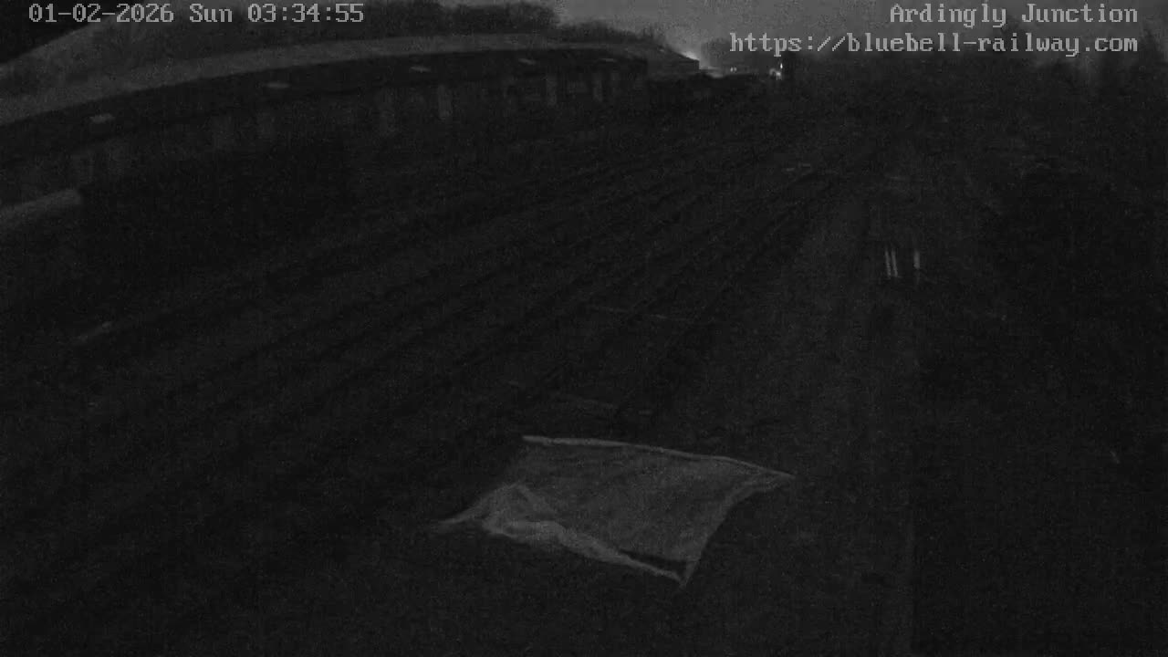 Sheffield Green, Bluebell Railway, Sheffield Park Station Ardingly Junction Live Cam - Uckfield, Wealden, East Sussex, South East, England, United Kingdom
