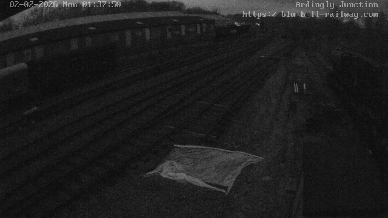 Sheffield Green, Bluebell Railway, Sheffield Park Station Ardingly Junction Live Cam - Uckfield, Wealden, East Sussex, South East, England, United Kingdom